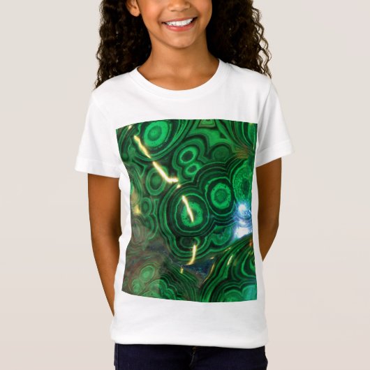 フォールングリーン渦巻き石 Tシャツ (正面)