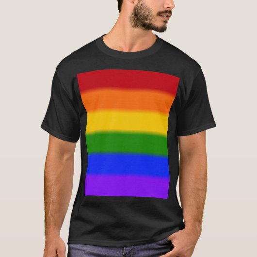 フォールンゲイプライド国旗 Tシャツ (正面)