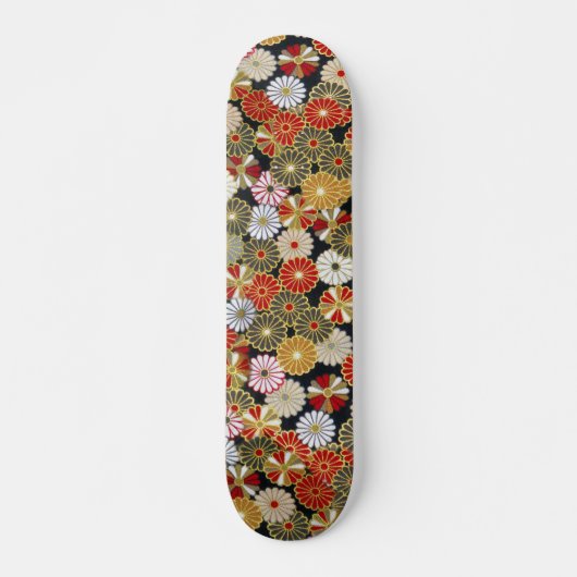 フォールンゴールデン菊 スケートボード (正面)