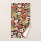 フォールンゴールデン菊 バスタオルセット (ハンドタオル)