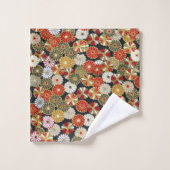 フォールンゴールデン菊 バスタオルセット (ウォッシュタオル)