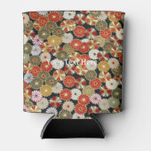 フォールンゴールデン菊 缶クーラー (正面)