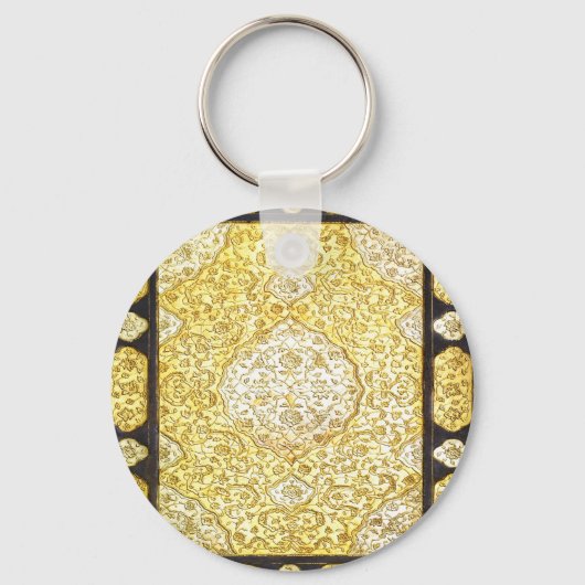 フォールンサリー金ゴールド キーホルダー (正面)