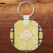 フォールンサリー金ゴールド キーホルダー (正面)