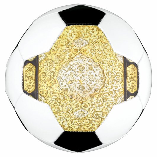 フォールンサリー金ゴールド サッカーボール (正面)