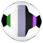 フォールンジェンダークエアプライド国旗 サッカーボール (回転)