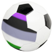 フォールンジェンダークエアプライド国旗 サッカーボール (3/4)