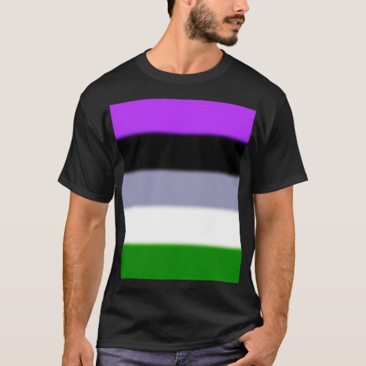 フォールンジェンダークエアプライド国旗 Tシャツ (正面)