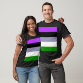 フォールンジェンダークエアプライド国旗 Tシャツ (ユニセックス)