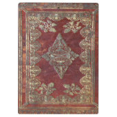 フォールンターニング真鍮の本 クリップボード (裏面)