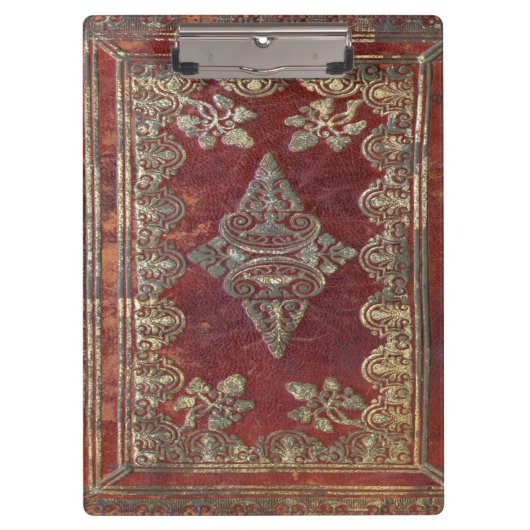 フォールンターニング真鍮の本 クリップボード (正面)