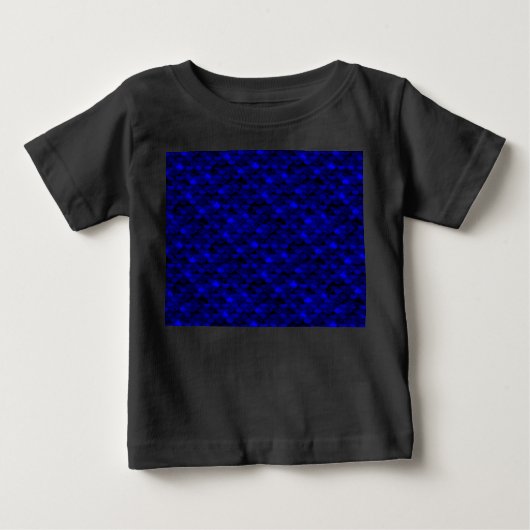 フォールンダークブルーの人魚はかりで測 ベビーTシャツ (正面)