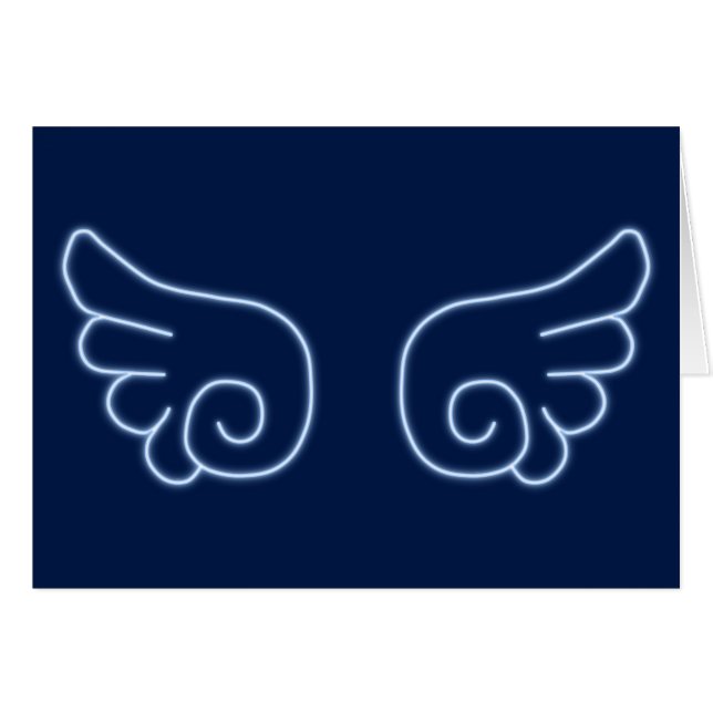 フォールンチビ（小さくかわいく書いた感じ）エンジェルウィングス (正面横)