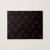 フォールンチビ(小さくかわいく書いた感じ)デーモンウィングス ジグソーパズル (横)