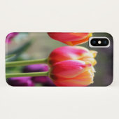フォールンチューリップアフラメ Case-Mate iPhoneケース (裏面(横))