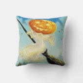 フォールンハッピーハローウィンパンプキンウィッチ クッション (裏面)