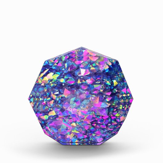 フォールンバブル結晶 フォトブロック (正面)