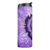 フォールンパープルアゲートジオード タンブラー (回転左)