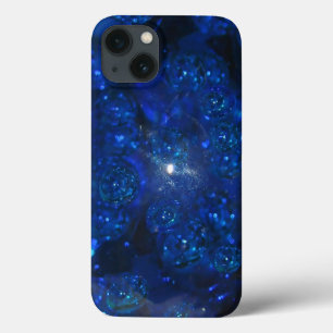 フォールンブルーガラスの泡 iPhone 13ケース