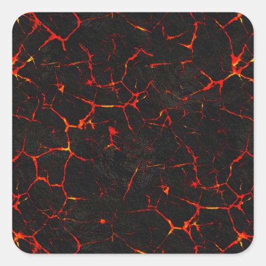 フォールンホットラヴァ スクエアシール (正面)