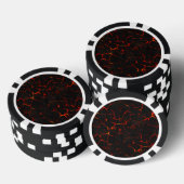 フォールンホットラヴァ ポーカーチップ (積み重ね)