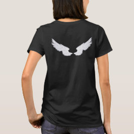 フォールンホワイトエンジェルウィングス Tシャツ