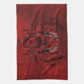 フォールンメメントモリ キッチンタオル (縦)