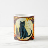 フォールンメリーハロウィーン猫 モーフィングマグカップ (中央)