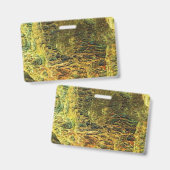 フォールンモッシーの石 バッジ (正面＆裏面)