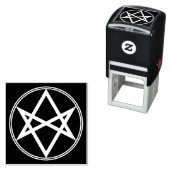 フォールンユニカルヘキサグラムホワイト セルフインキングスタンプ (インサイチュ)