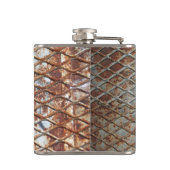 フォールンラスティ格子 フラスク (裏面)