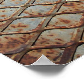 フォールンラスティ格子 ポスター (角)