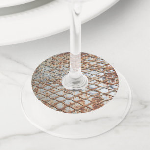 フォールンラスティ格子 ワイングラスタグ