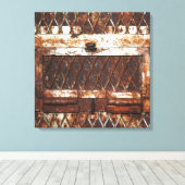 フォールンラステッドウィンドウ キャンバスプリント (インサイチュ (ウッドフロア))