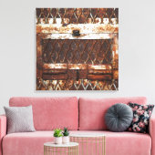 フォールンラステッドウィンドウ キャンバスプリント (インサイチュ (リビング))