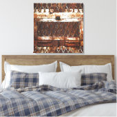 フォールンラステッドウィンドウ キャンバスプリント (インサイチュ (寝室))