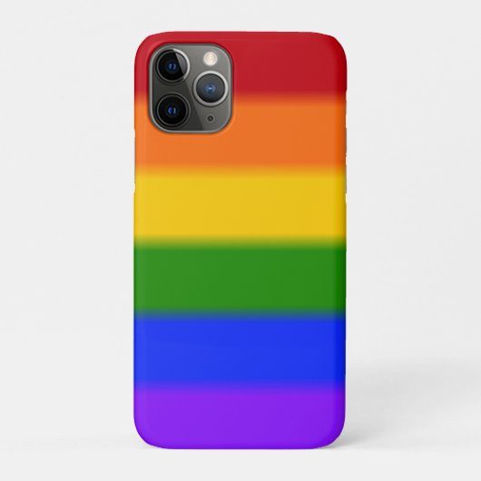 フォールンレインボーゲイプライド国旗 Case-Mate iPhoneケース (裏)