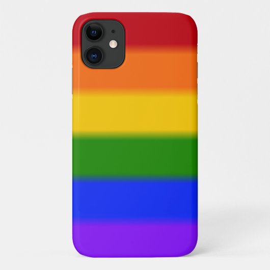 フォールンレインボーゲイプライド国旗 Case-Mate iPhoneケース (裏面)