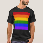フォールンレインボーゲイプライド国旗 Tシャツ (正面)