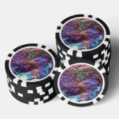 フォールンレインボーロック ポーカーチップ (積み重ね)