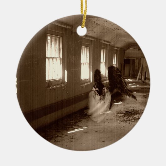 フォールン亡命天使 セラミックオーナメント (正面)