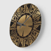 フォールン嘆きの側A ラージ壁時計 (傾斜)