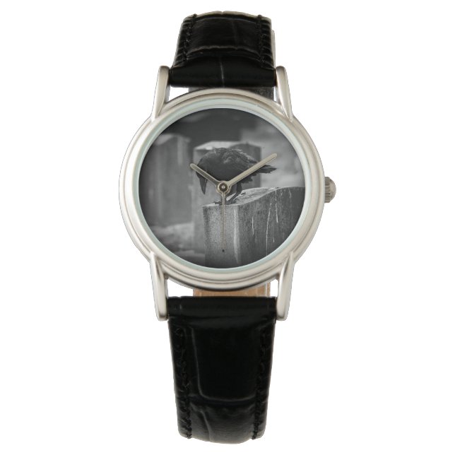 フォールン墓地クロウ 腕時計 (正面)