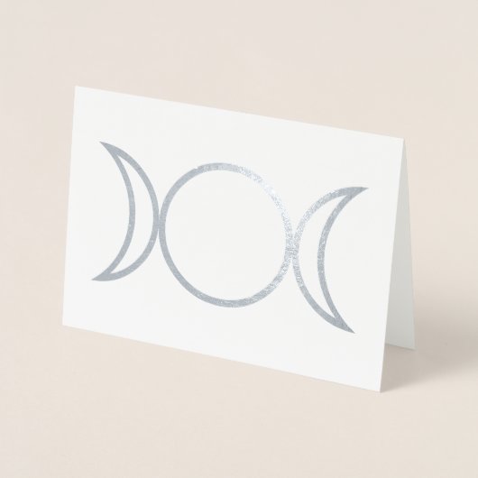 フォールン女神シンボル 箔カード (正面)