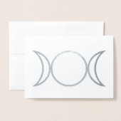 フォールン女神シンボル 箔カード (封筒付き正面)