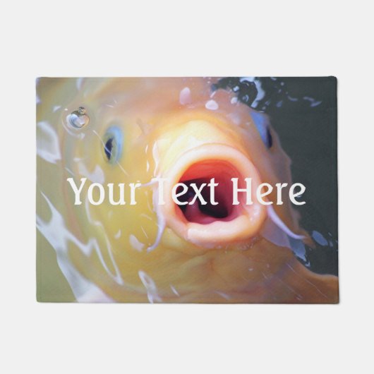 フォールン歌唱幽霊コイ ドアマット (正面)