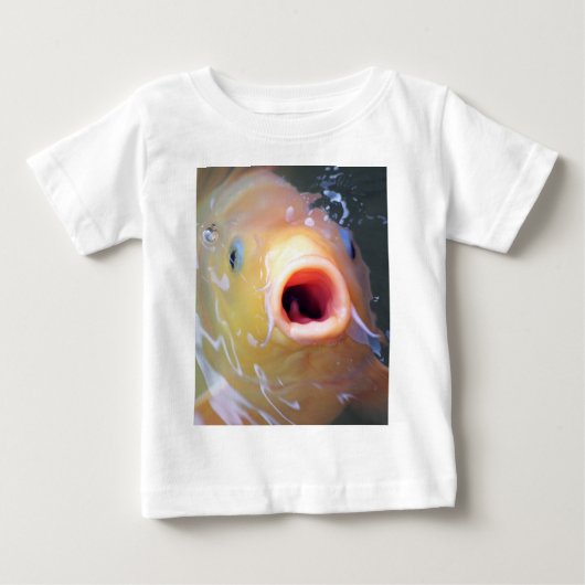 フォールン歌唱幽霊コイ ベビーTシャツ (正面)