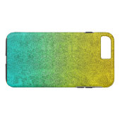 フォールン海サンライズグリッターグラデーション Case-Mate iPhoneケース (裏面(横))