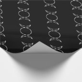 フォールン異教のトリプル女神のシンボル ラッピングペーパー (角)