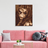 フォールン美しい崩壊 キャンバスプリント (インサイチュ (リビング))